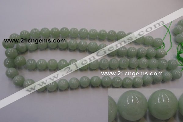 CBJ404 15.5 inches 12mm round natural jade beads wholesale