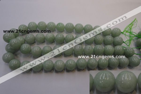 CBJ406 15.5 inches 16mm round natural jade beads wholesale