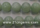 CBJ415 15.5 inches 14mm round natural jade beads wholesale