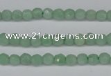 CBJ45 15.5 inches 3mm faceted round jade beads wholesale