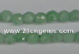 CBJ46 15.5 inches 4mm faceted round jade beads wholesale