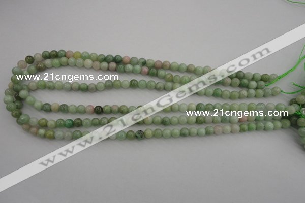 CBJ601 15.5 inches 6mm round jade beads wholesale