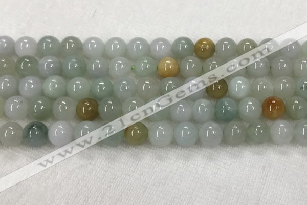 CBJ622 15.5 inches 8mm round jade beads wholesale