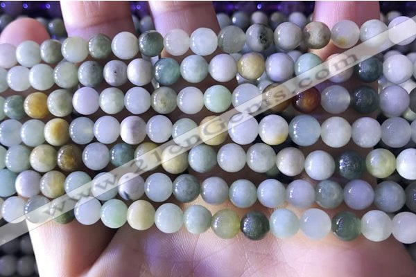 CBJ671 15.5 inches 6mm round jade beads wholesale