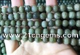 CBJ702 15.5 inches 8mm round green jade beads wholesale