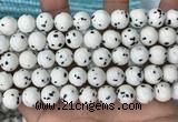 CBJ748 15.5 inches 10mm round dalmatian jade gemstone beads wholesale