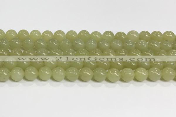 CBJ750 15 inches 12mm round hetian jade gemstone beads