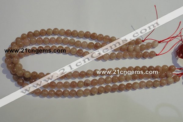 CBQ03 15.5 inches 8mm round strawberry quartz beads wholesale