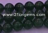 CBQ423 15.5 inches 8mm round green strawberry quartz beads