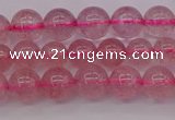 CBQ481 15.5 inches 6mm round strawberry quartz beads wholesale