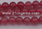 CBQ486 15.5 inches 6mm round strawberry quartz beads wholesale