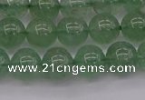 CBQ492 15.5 inches 8mm round green strawberry quartz beads