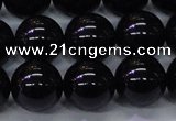 CBQ505 15.5 inches 14mm round natural black quartz beads