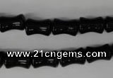 CBS210 15.5 inches 8*12mm bone blackstone beads wholesale