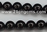 CBS553 15.5 inches 10mm round AA grade black spinel beads