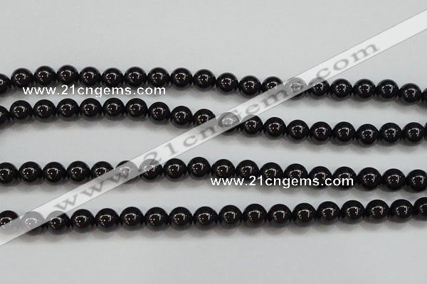 CBS553 15.5 inches 10mm round AA grade black spinel beads