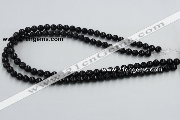 CBT01 16 inches 8mm round natural biotite beads wholesale