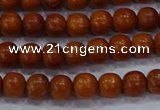 CBW501 15.5 inches 6mm round bayong wood beads wholesale