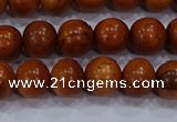 CBW502 15.5 inches 8mm round bayong wood beads wholesale