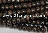 CBZ201 15.5 inches 3*6mm rondelle bronzite gemstone beads