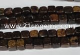 CBZ205 15.5 inches 6*6mm cube bronzite gemstone beads