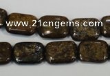 CBZ236 15.5 inches 12*16mm rectangle bronzite gemstone beads