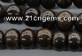 CBZ303 15.5 inches 12*15mm rondelle bronzite gemstone beads wholesale