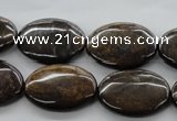 CBZ307 15.5 inches 18*25mm oval bronzite gemstone beads wholesale