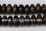 CBZ402 15.5 inches 6*12mm rondelle bronzite gemstone beads