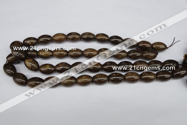 CBZ409 15.5 inches 13*18mm rice bronzite gemstone beads