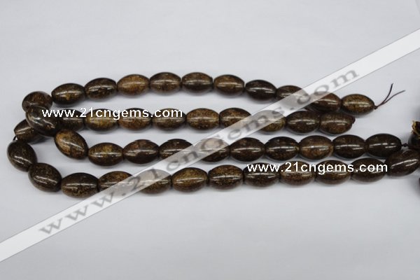 CBZ410 15.5 inches 15*20mm rice bronzite gemstone beads