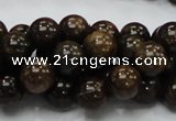 CBZ51 15.5 inches 10mm round bronzite gemstone beads wholesale