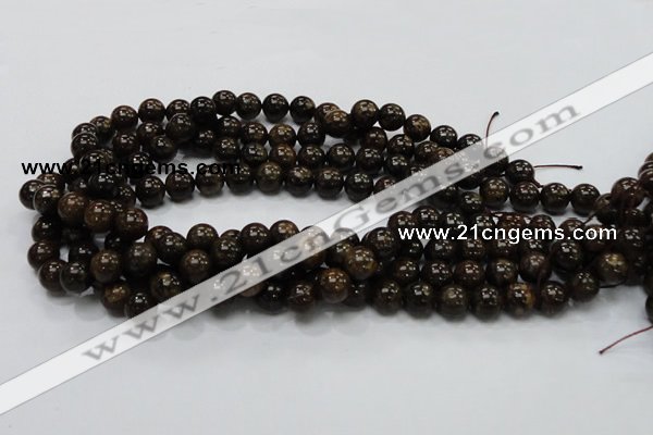 CBZ51 15.5 inches 10mm round bronzite gemstone beads wholesale