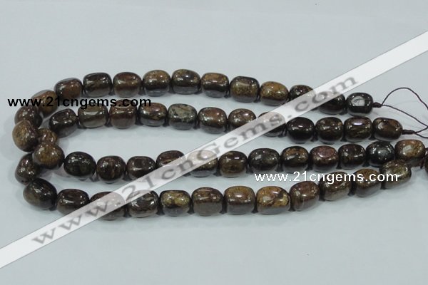 CBZ61 15.5 inches 12*15mm nugget bronzite gemstone beads