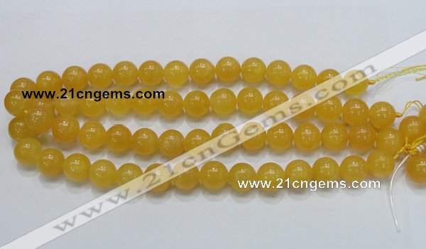 CCA15 15.5 inches 16mm round yellow calcite gemstone beads wholesale