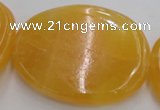 CCA30 15.5 inches 35*38mm – 40*42mm freeform calcite gemstone beads