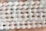 CCA377 15.5 inches 7*10mm teardrop white calcite gemstone beads