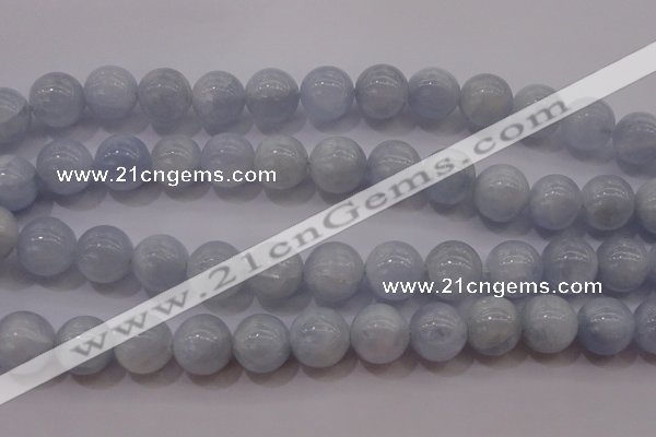 CCA404 15.5 inches 12mm round blue calcite beads wholesale