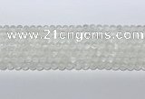 CCA510 15.5 inches 6mm round white calcite gemstone beads