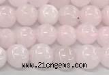 CCA524 15.5 inches 6mm round pink calcite gemstone beads wholesale