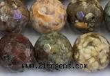 CCB1253 15 inches 10mm faceted round gemstone beads