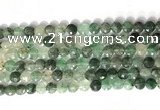 CCB762 15.5 inches 8mm faceted coin gemstone beads