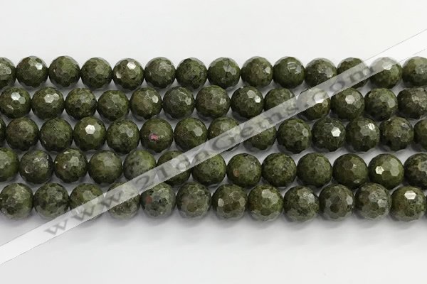 CCB793 15.5 inches 10mm faceted round gemstone beads wholesale