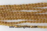 CCB802 15.5 inches 4*6mm rice red aventurine gemstone beads wholesale