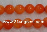 CCB82 15.5 inches 4-6mm round orange coral beads Wholesale