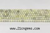 CCB828 15.5 inches 6mm round ivory jasper gemstone beads wholesale