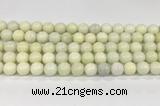 CCB830 15.5 inches 10mm round ivory jasper gemstone beads wholesale