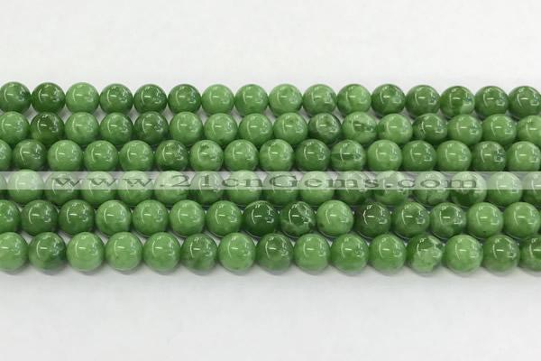 CCB956 15.5 inches 8mm round maw sit sit jade gemstone beads