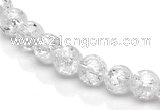 CCC12 grade A 6mm round white crystal beads Wholesale