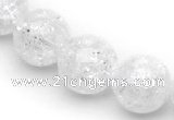 CCC17 14mm round grade A white crystal beads Wholesale